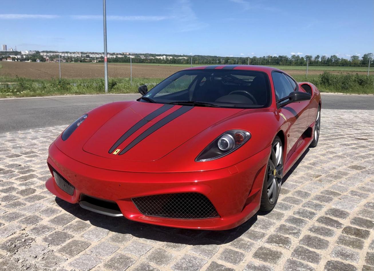 FERRARI F430 SCUDERIA 1.105 KILOMETER ROSSO FORMULA UNO 2007 MICHAEL SCHUMACHER